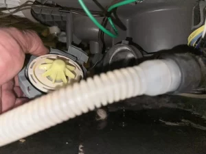 Dishwasher drain hose repair in Ottawa