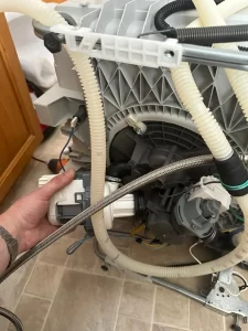 Dishwasher drain repair in Ottawa