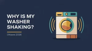 Why is my washer shaking flat illustration for an Ottawa repair guide